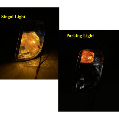 CrazyTheGod Navara D22 1997-2000 Pickup Truck/Ute/Bakkie OE Corner Light Chrome for NISSAN