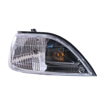 CrazyTheGod Corolla E90 Sixth generation 1988-1992 Sedan/Wagon 4D/5D Clear Corner Light Black for TOYOTA