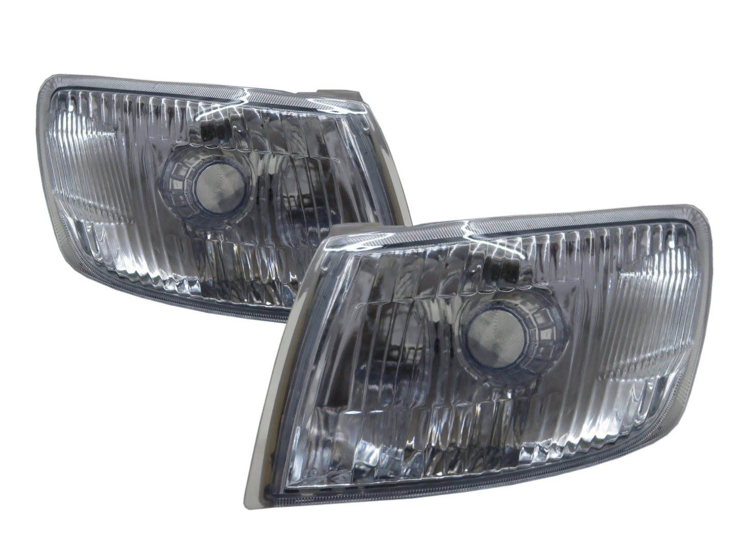 CrazyTheGod Corona PREMIO Tenth generation 1999-2002 Sedan 4D Clear Corner Light Chrome for TOYOTA
