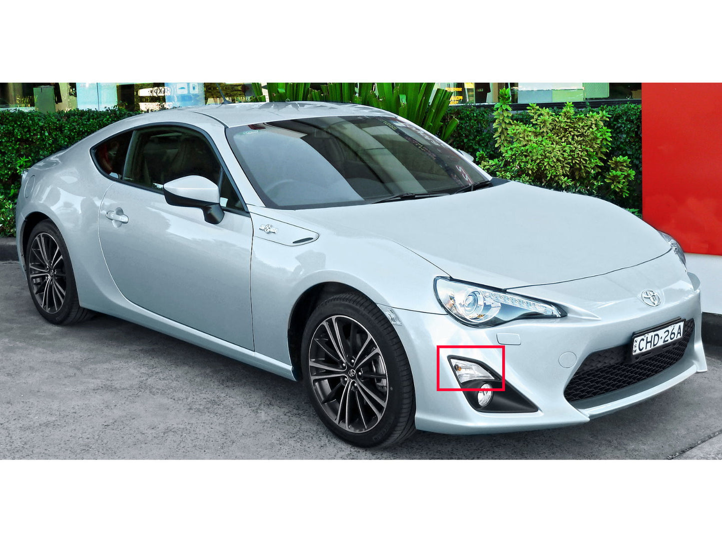 CrazyTheGod FT-86 First generation 2012-Present Coupe 2D LED CORNER LIGHT SIDE INDICATOR CHROME for TOYOTA