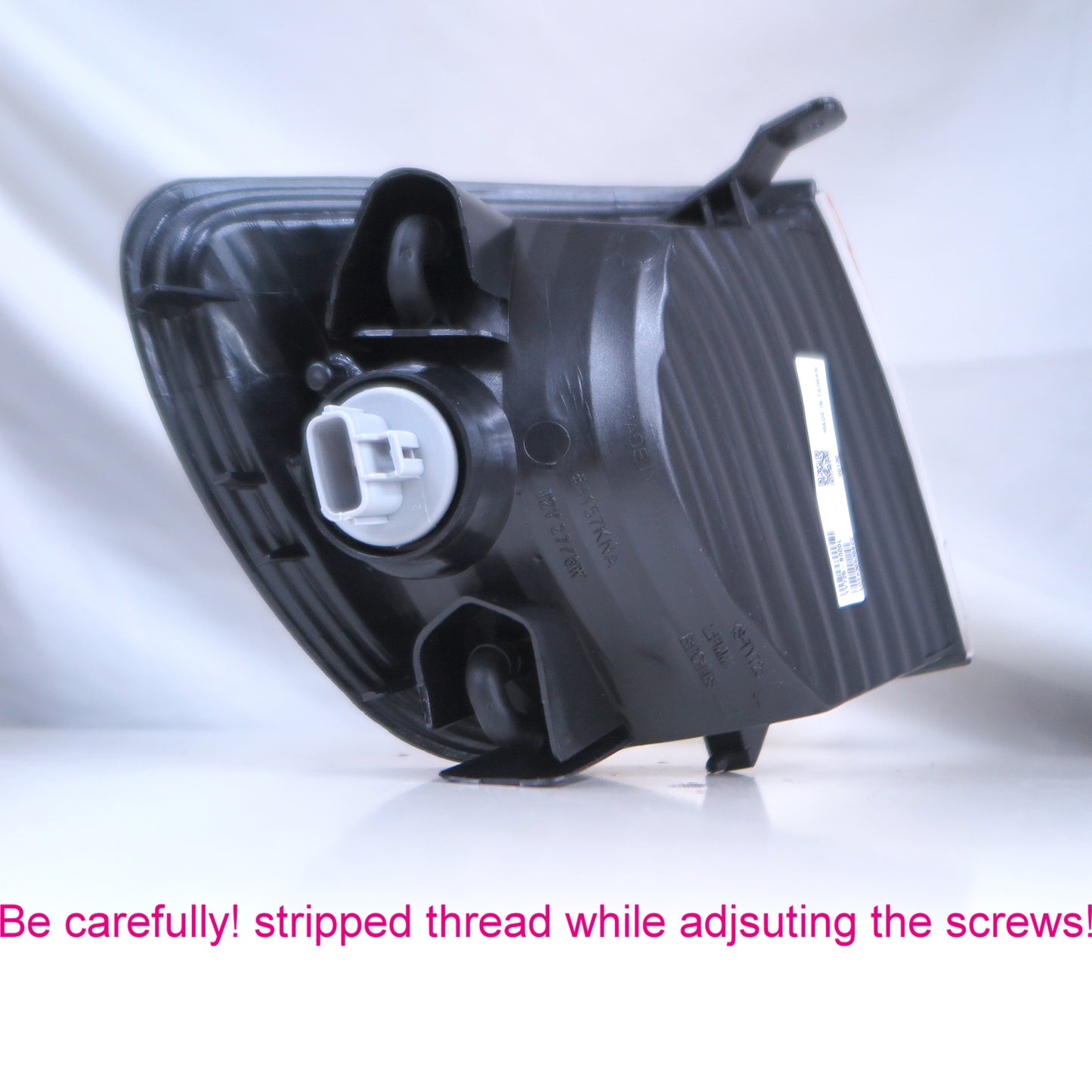 CrazyTheGod SIENNA XL10 First generation 2001-2003 Facelift Minivan 5D Clear Corner Light Chrome for TOYOTA