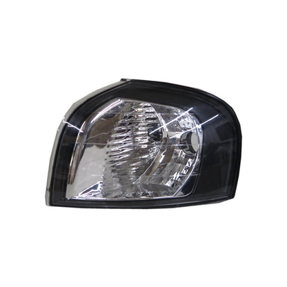 CrazyTheGod S80 First generation 1999-2003 Sedan 4D Clear Corner Light Black for VOLVO