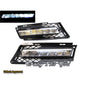 CrazyTheGod 3-Series E90 รุ่นที่ 5 ซีดาน 4D LED DRL Daytime Running Light Lamp โครเมียม V2 สำหรับ BMW