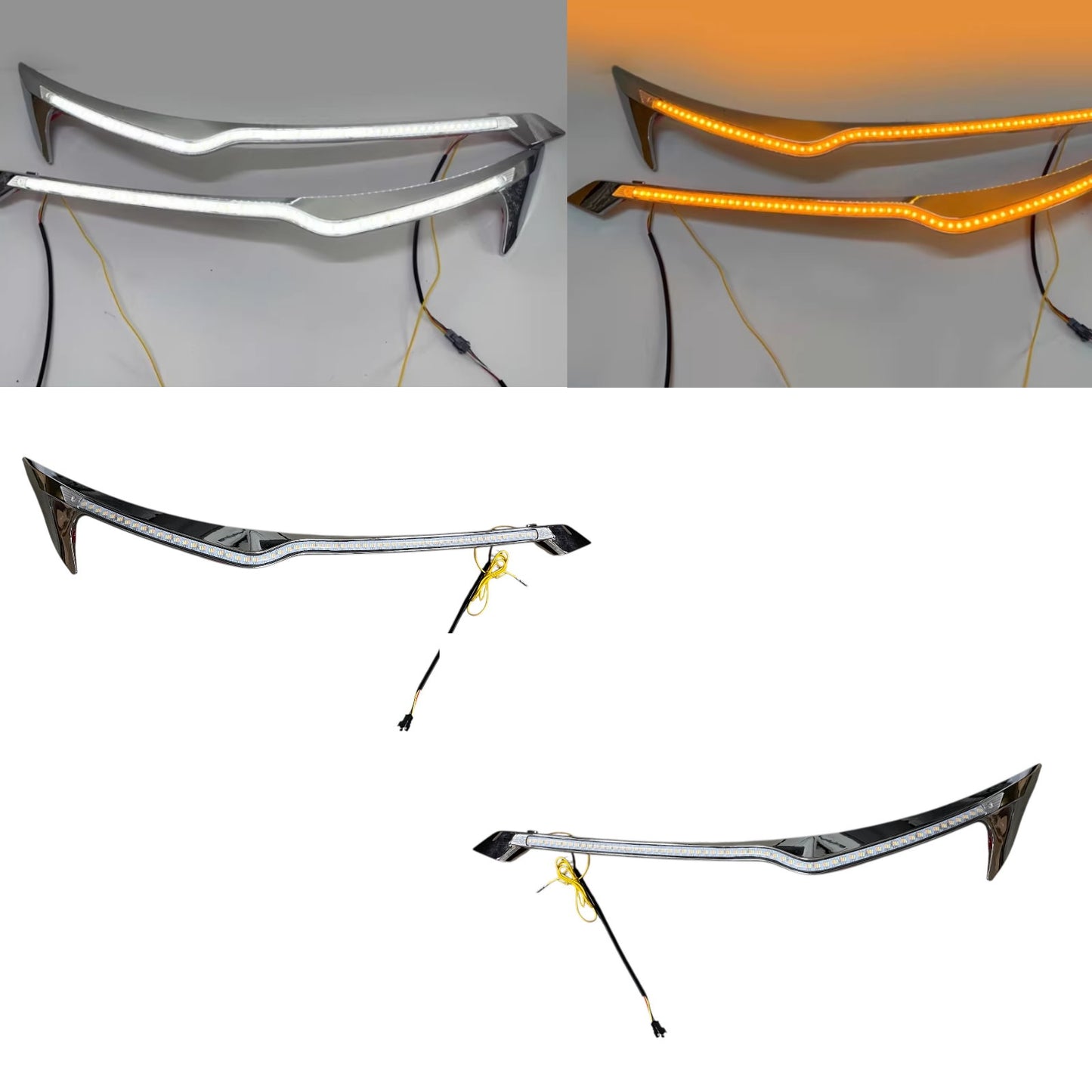 CrazyTheGod CRV 2012-2014 LED Dynamic Turn signal DRL Daytime Running Light Lamp Chrome for HONDA