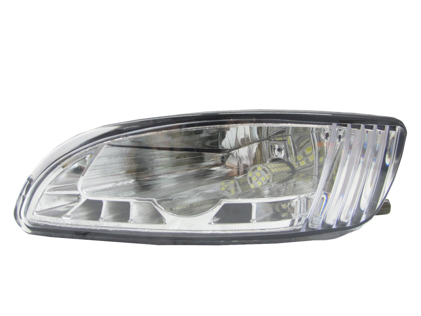 CrazyTheGod Harrier XU30 Second generation 2003-2013 SUV 5D GLASS LED Fog Light Lamp DRL Daytime Running for TOYOTA