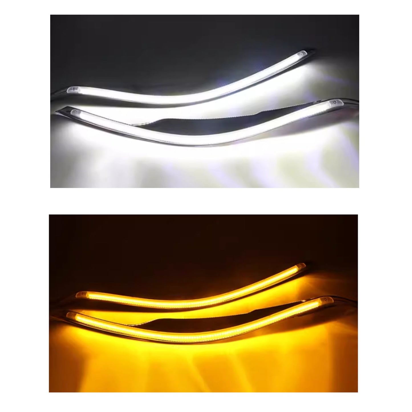 CrazyTheGod VIOS 2014-2016 LED Dynamic Turn signal DRL Daytime Running Light Lamp Chrome for TOYOTA
