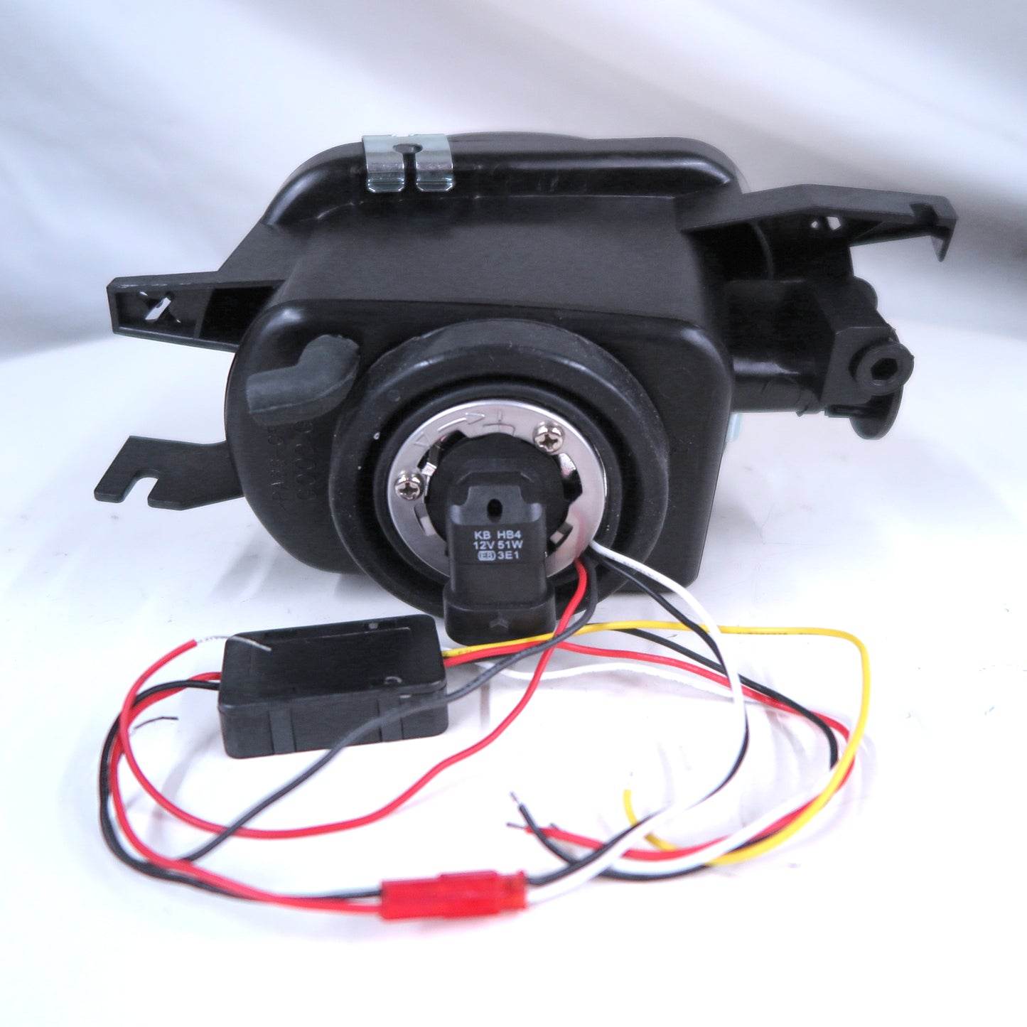 CrazyTheGod C-CLASS W203/CL203 SPORTCOUPE 2000-2007 Sedan/Wagon/Coupe/Roadster 2D/4D/5D Guide LED Angel-Eye Devil Eye Fog Light Lamp Black V2 for Mercedes-Benz