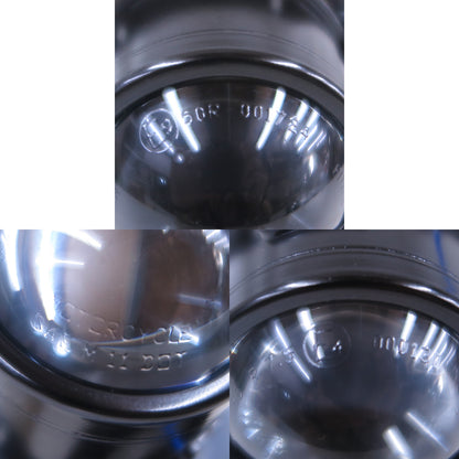 CrazyTheGod C-CLASS W203 C55 AMG 2004-2007 Sedan 4D Projector Dual Beam Fog Light Lamp Black for Mercedes-Benz