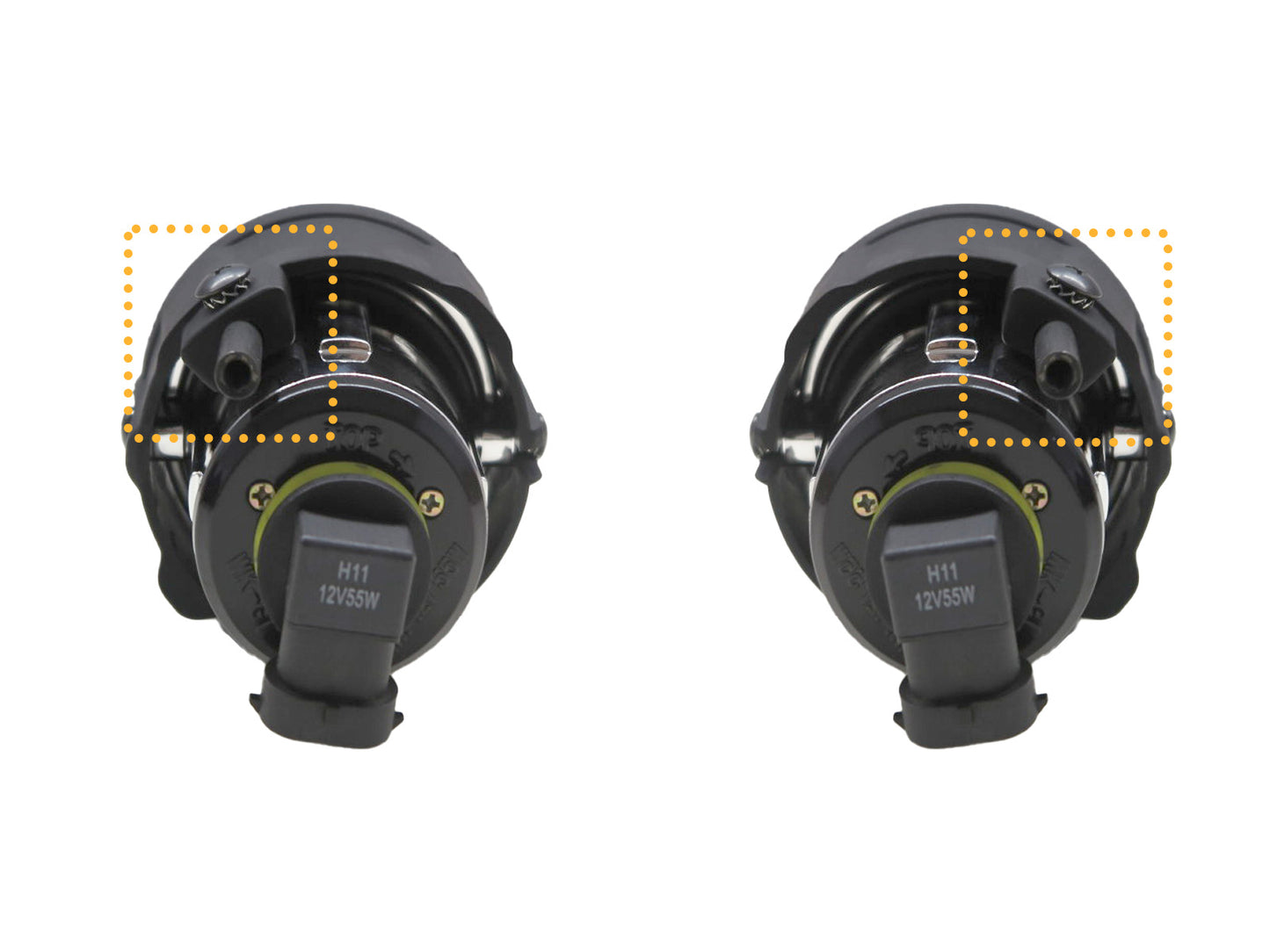 CrazyTheGod TIIDA C11 First generation 2005-2012 Sedan/Hatchback 4D/5D Projector Fog Light Lamp Black for NISSAN