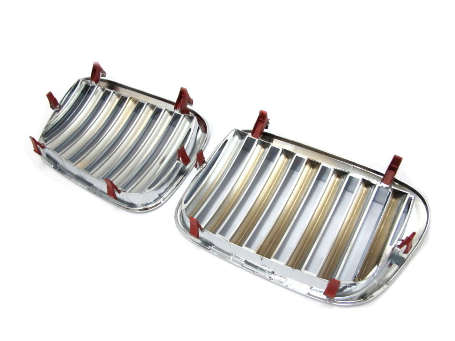 CrazyTheGod 3-Series E46 COMPACT 2000-2005 Hatchback 3D X5LOOK GRILLE/GRILL Chrome for BMW