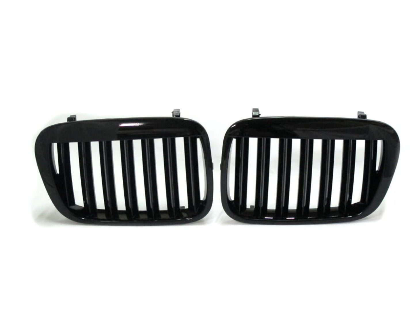 CrazyTheGod 3-Series E46 COMPACT 2000-2005 Hatchback 3D X5LOOK GRILLE/GRILL สีดำเงาสำหรับ BMW