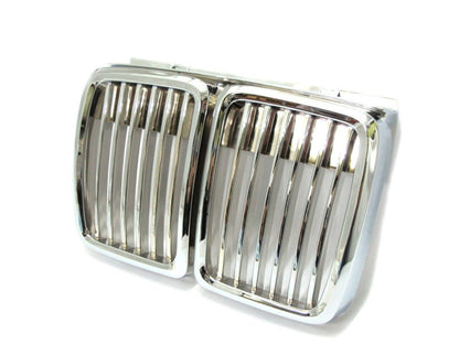 CrazyTheGod 3-Series E30 1982-1994 Sedan/Wagon/Coupe/Convertible 2D/4D/5D M3Look GRILLE/GRILL โครเมียมสำหรับ BMW