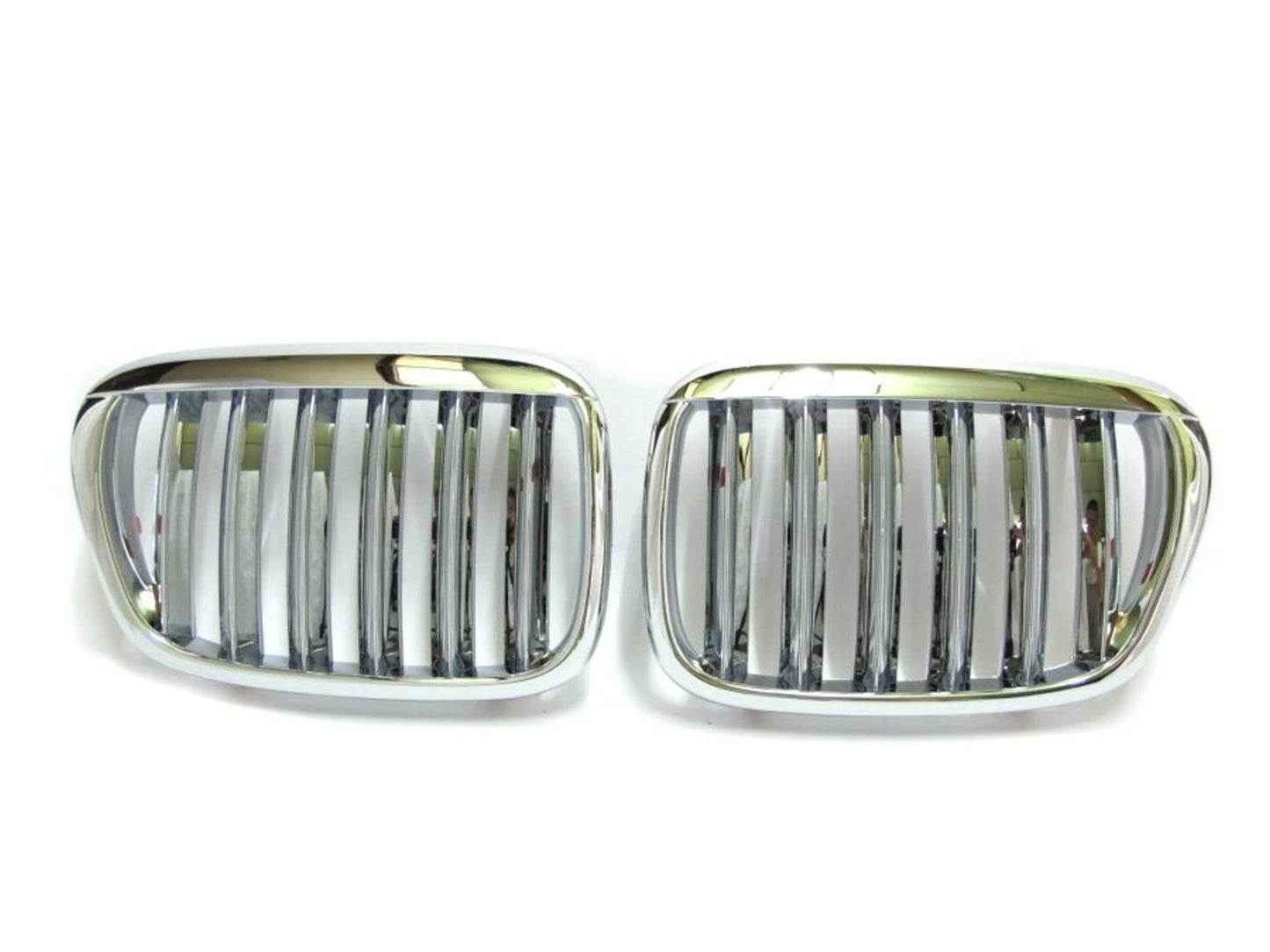 CrazyTheGod 5-Series E39 1995-2003 Sedan/Wagon 4D/5D X5 LOOK GRILLE/GRILL Chrome for BMW