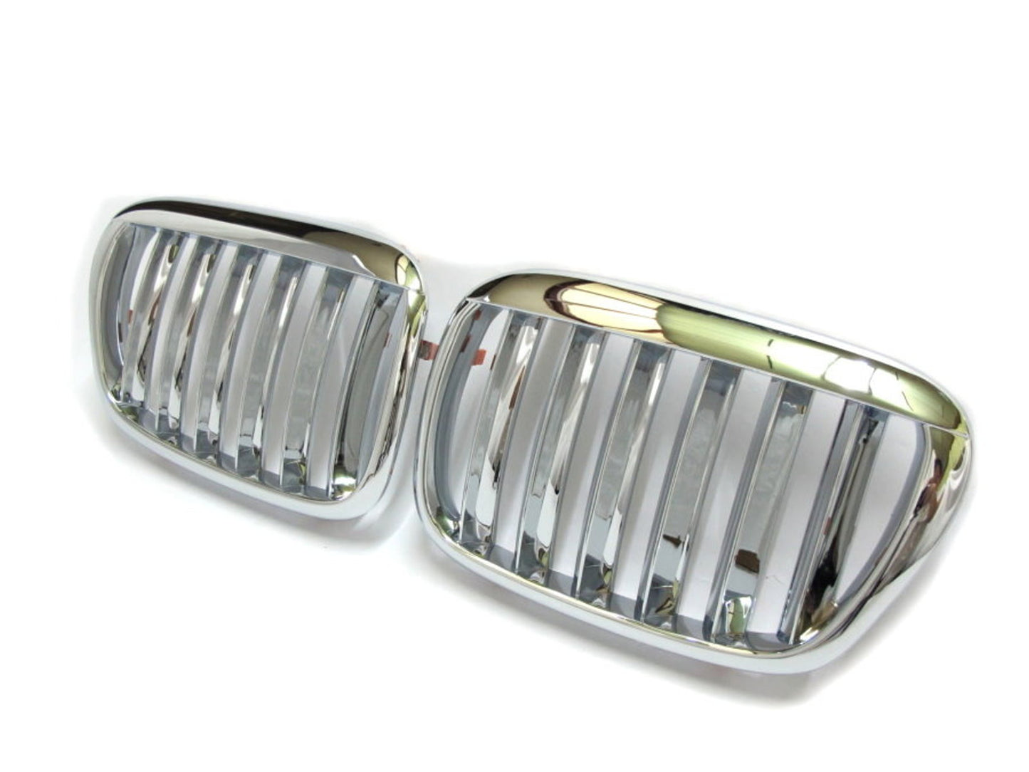 CrazyTheGod 5-Series E39 1995-2003 Sedan/Wagon 4D/5D X5 LOOK GRILLE/GRILL Chrome for BMW