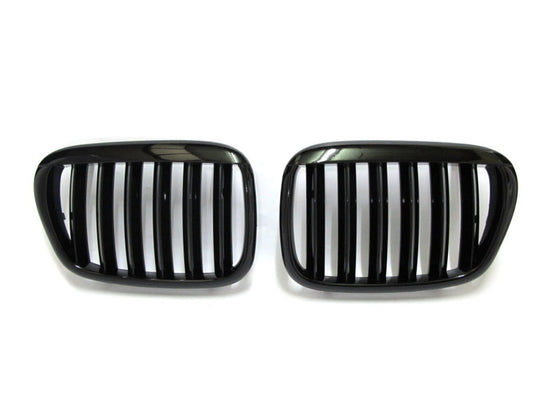 CrazyTheGod 5-Series E39 1995-2003 Sedan/Wagon 4D/5D X5 LOOK GRILLE/GRILL Gloss Black for BMW