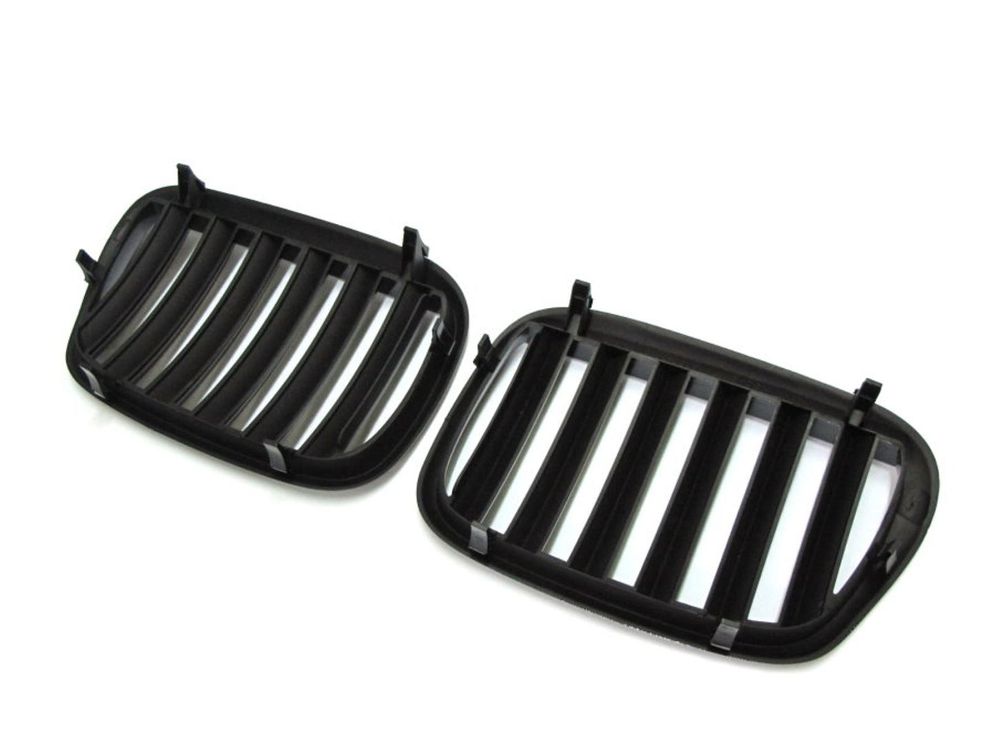 CrazyTheGod 5-Series E39 1995-2003 Sedan/Wagon 4D/5D X5 LOOK GRILLE/GRILL สีดำเงาสำหรับ BMW