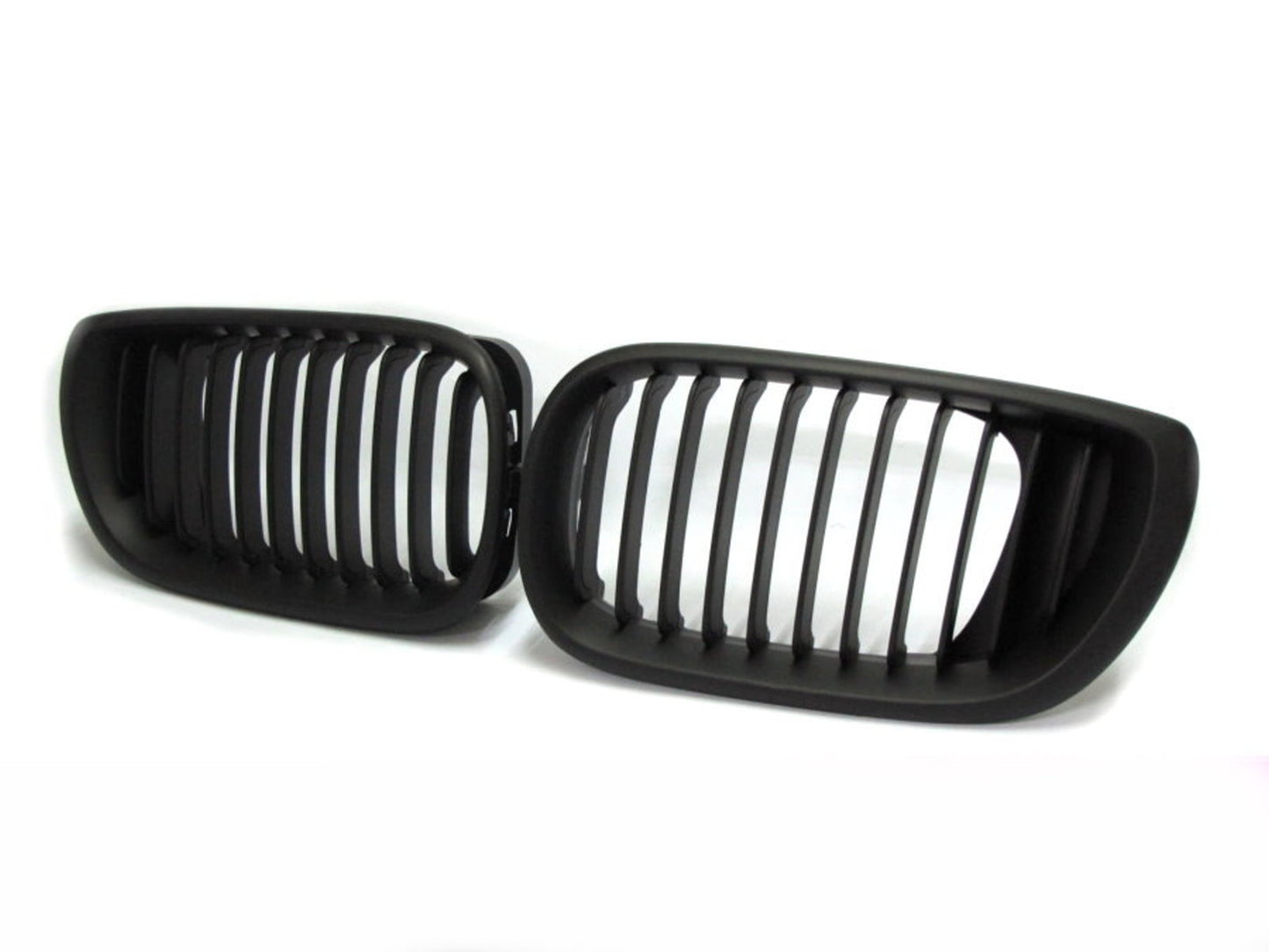 CrazyTheGod 3-Series E46 2002-2005 FACELIFT Sedan/Wagon 4D/5D M3Look GRILLE/GRILL Matt Black for BMW