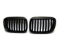 CrazyTheGod X5 E53 First generation 1999-2003 PRE-FACELIFT Wagon 5D M6Look GRILLE/GRILL Matt Black for BMW