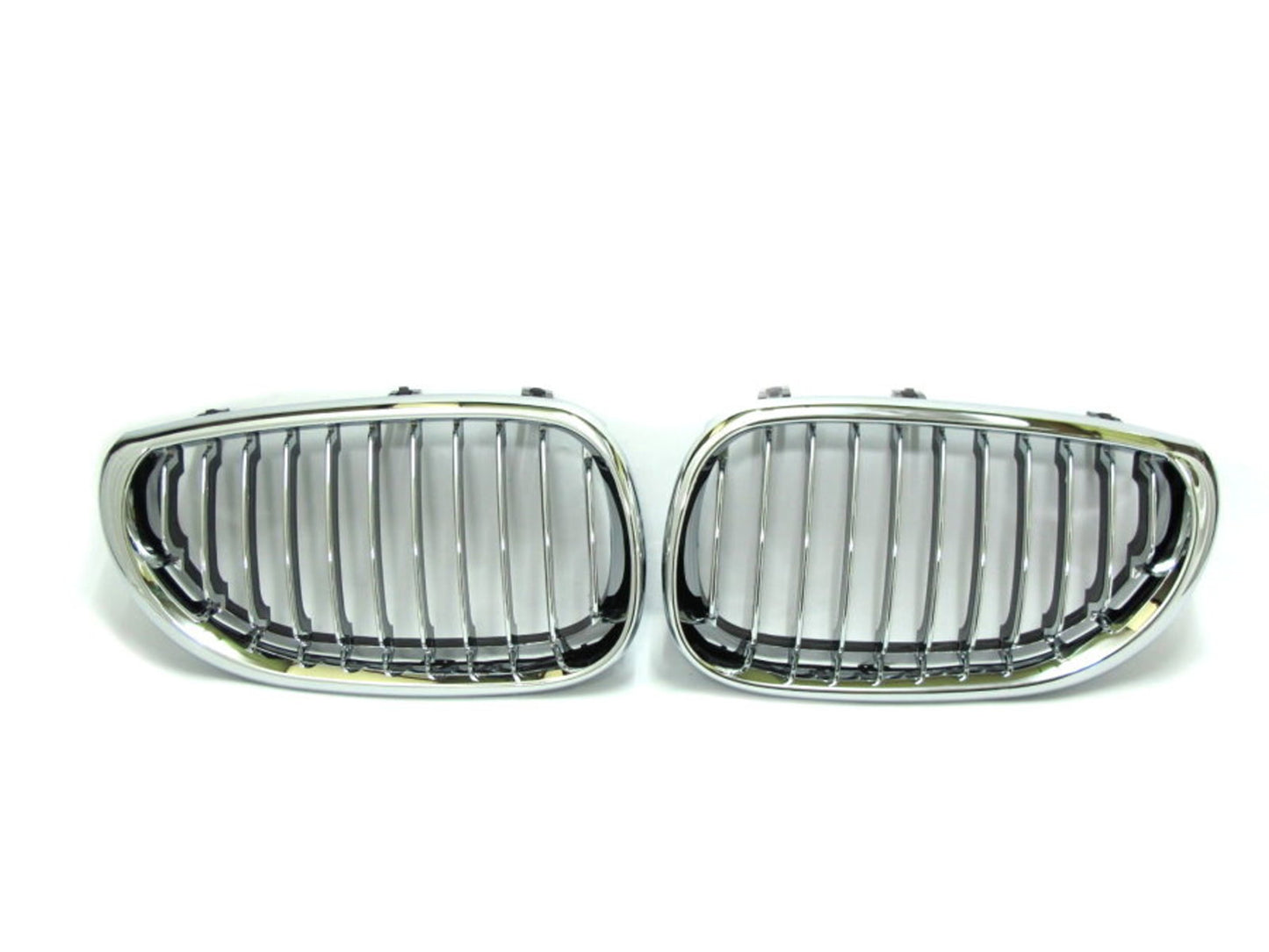 CrazyTheGod 5-Series E60/E61 Fifth generation 2003-2009 Sedan 4D GRILLE/GRILL Chrome/Black for BMW