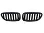 CrazyTheGod 6-Series E63/E64 2003-2010 Coupe 2D M6Look GRILLE/GRILL Matt Black for BMW