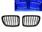 CrazyTheGod X1 E84 First generation 2009-2015 Wagon 5D LED BAR GRILLE/GRILL Chrome/Black for BMW