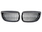 CrazyTheGod 1-Series E81/E82/E87/E88 First generation 2004-2007 Hatchback 5D M6Look GRILLE/GRILL Chrome/Black for BMW