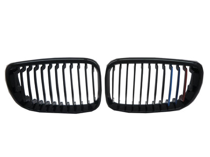 CrazyTheGod 1-Series E81/E82/E87/E88 2008-2012 FACELIFT Hatchback/Coupe/Convertible 2D/3D/5D ///M GRILLE/GRILL Gloss Black for BMW