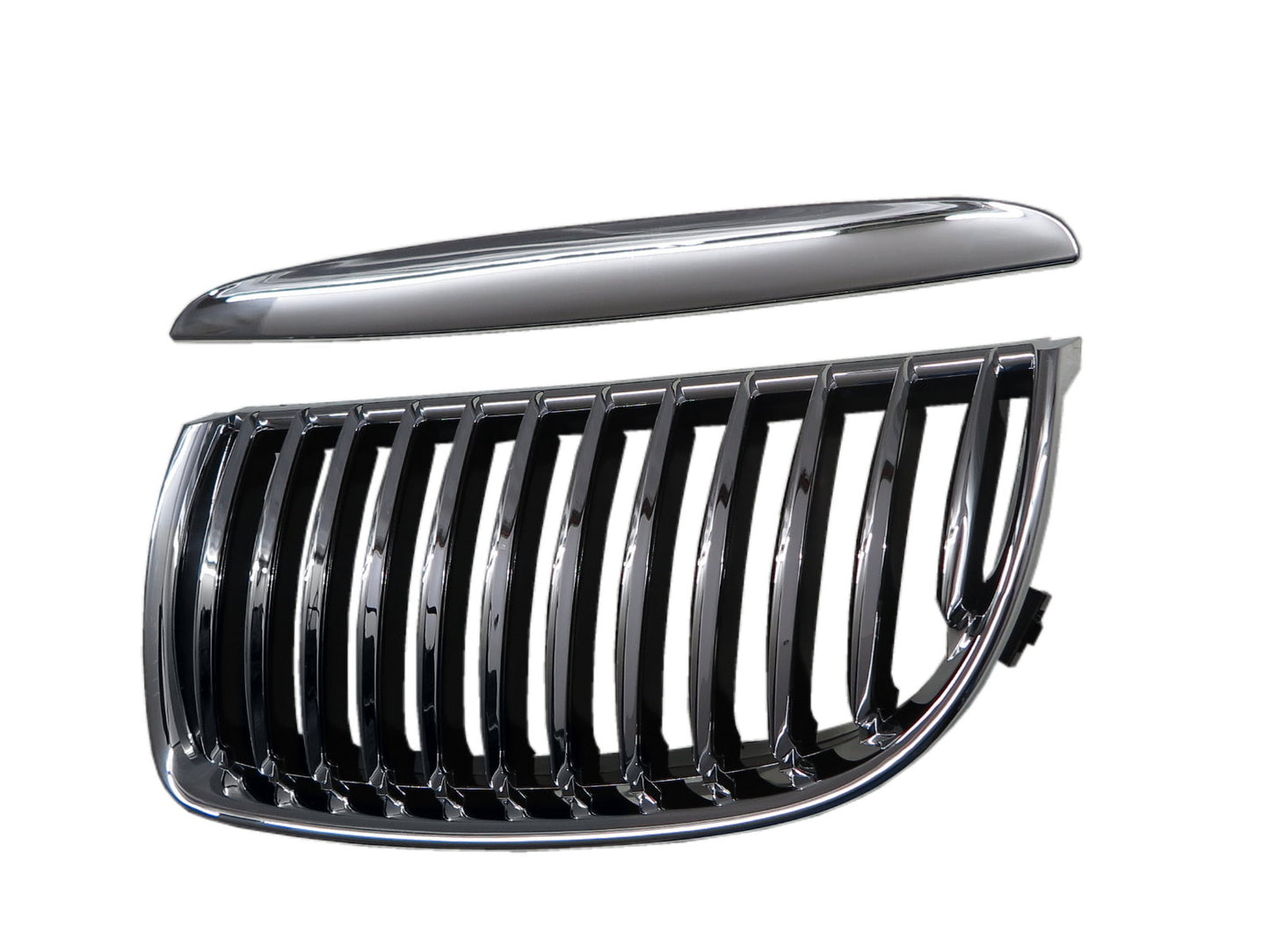 CrazyTheGod 3-Series E90/E91 Fifth generation 2005-2008 Sedan/Wagon 4D/5D GRILLE/GRILL Chrome for BMW