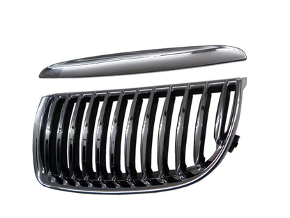 CrazyTheGod 3-Series E90/E91 Fifth generation 2005-2008 Sedan/Wagon 4D/5D GRILLE/GRILL Chrome for BMW