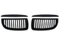 CrazyTheGod 3-Series E90 Fifth generation 2005-2008 Sedan 4D GRILLE/GRILL Matt Black for BMW