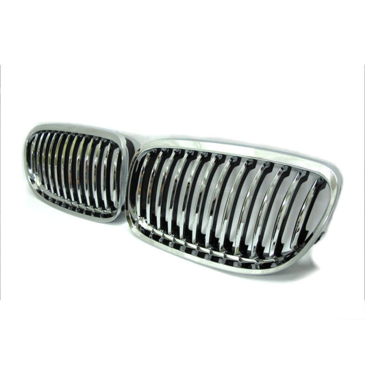 CrazyTheGod 3-Series E90/E91 2009-2011 Facelift Sedan/Wagon 4D/5D GRILLE/GRILL Chrome for BMW