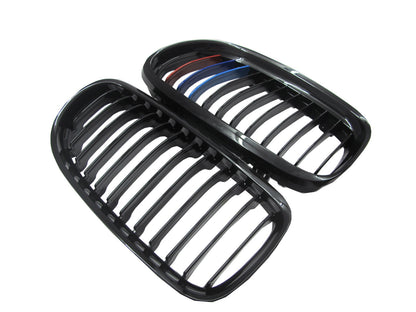 CrazyTheGod 3-Series E90/E91 2009-2011 FACELIFT Sedan/Wagon 4D/5D ///M GRILLE/GRILL Gloss Black for BMW