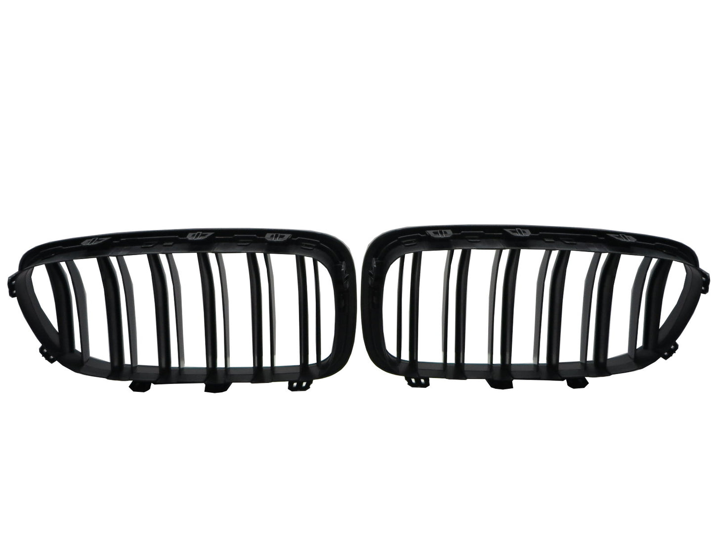 CrazyTheGod 5-Series F10/F11 2011-present Sedan/Wagon 4D/5D M5Look GRILLE/GRILL Gloss Black for BMW