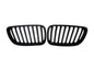 CrazyTheGod 2-Series F22/F23 2014-present Coupe/Convertible 2D GRILLE/GRILL Matt Black for BMW