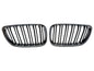 CrazyTheGod 2-Series F22/F23 2014-present Coupe/Convertible 2D M2Look GRILLE/GRILL CHROME/BLACK for BMW