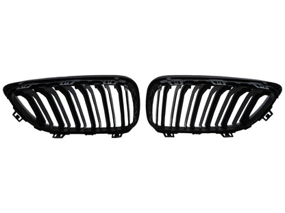 CrazyTheGod 2-Series F22/F23 2014-present Coupe/Convertible 2D M2Look GRILLE/GRILL Gloss Black for BMW