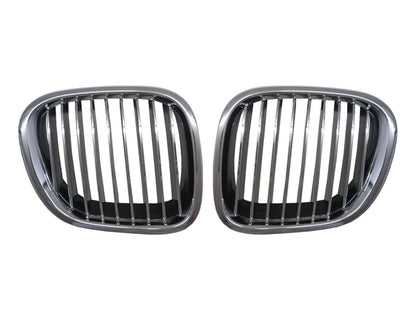 CrazyTheGod Z-Series Z3 E36 1996-2002 Coupe/Roadster 2D GRILLE/GRILL โครเมียม/ดำ สำหรับ BMW