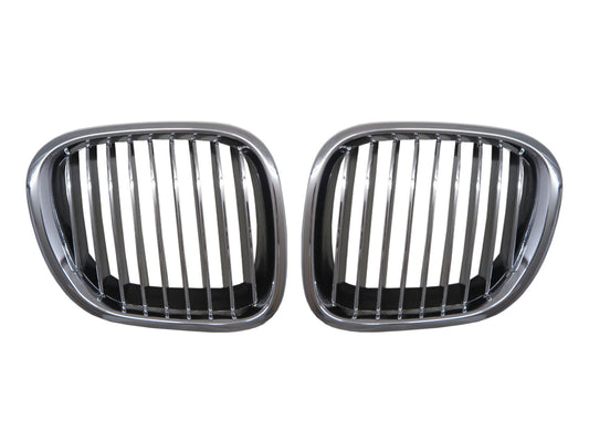 CrazyTheGod Z-Series Z3 E36 1996-2002 Coupe/Roadster 2D GRILLE/GRILL โครเมียม/ดำ สำหรับ BMW