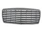 CrazyTheGod E-CLASS W124 1993-1996 FACELIFT Sedan/Wagon/Coupe 2D/4D/5D 13MD GRILLE/GRILL Black Carbon-Fiber for Mercedes-Benz