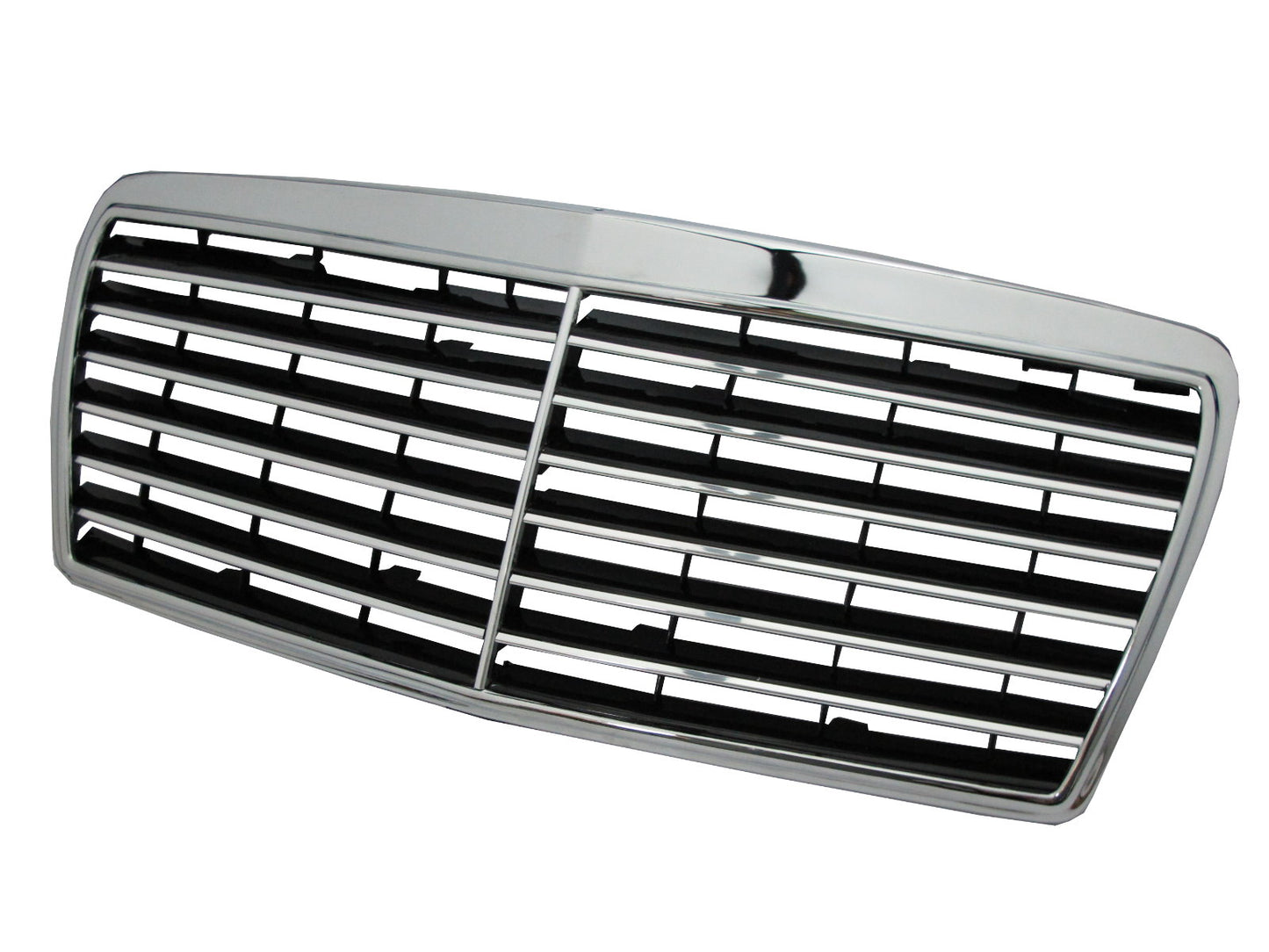 CrazyTheGod W124 1993-1996 Facelifted GRILLE/GRILL ASSAY 13MD CHROME/BLACK สำหรับ Mercedes-Benz