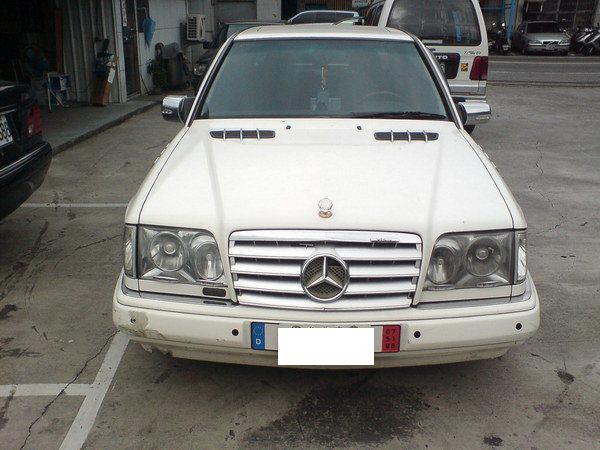 CrazyTheGod W124 1993-1996 Facelifted GRILLE/GRILL 5FIN CHROME/SILVER สำหรับ Mercedes-Benz