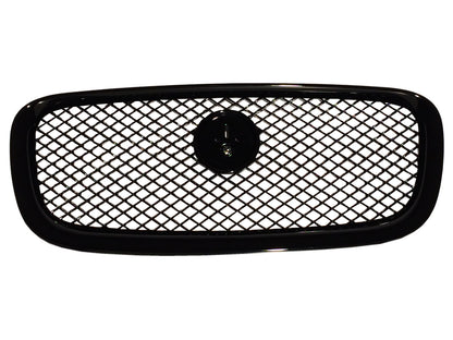 CrazyTheGod XF/XFR X250 First generation 2011-2015 Facelift Sedan/Wagon 4D/5D GRILLE/GRILL Gloss Black for JAGUAR