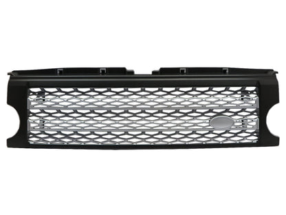 CrazyTheGod Discovery3 LR3 L319 Third generation 2004-2009 SUV 5D Supercharged Style W/O Logo GRILLE/GRILL Black/Silver for LAND ROVER