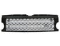 CrazyTheGod Discovery3 LR3 L319 Third generation 2004-2009 SUV 5D Supercharged Style W/O Logo GRILLE/GRILL Black/Silver for LAND ROVER