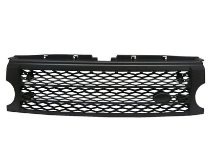 CrazyTheGod Discovery3 LR3 L319 Third generation 2004-2009 SUV 5D Supercharged Style W/O Logo GRILLE/GRILL Matt Black for LAND ROVER