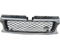 CrazyTheGod Range Rover Sport L320 First generation 2010-2013 FACELIFTED SUV 4D NO Emblem Honeycomb Mesh GRILLE/GRILL Chrome for LAND ROVER