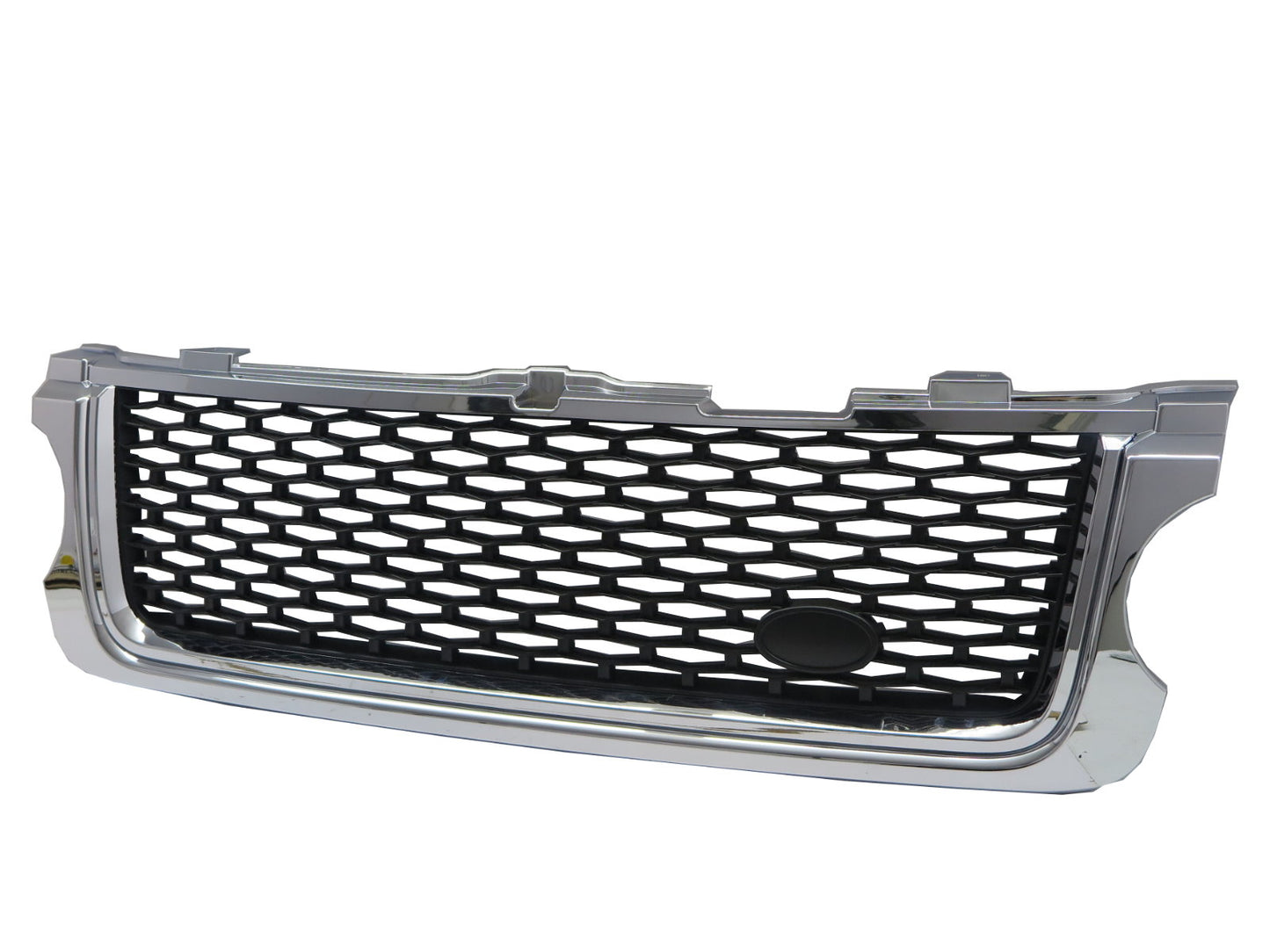 CrazyTheGod Range Rover L322 2010-2013 SUV 4D NO WITH Emblem Front Bonnet GRILLE/GRILL CHROME/BLACK for LAND ROVER