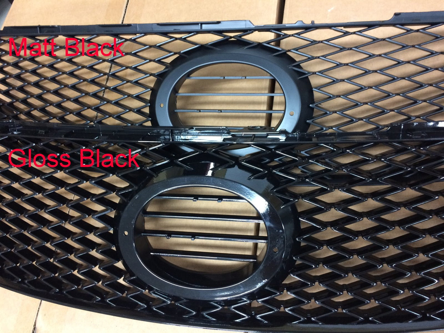 CrazyTheGod IS IS250/IS350/IS220D XE20 Second generation 2005-2008 PRE-FACELIFT Sedan 4D ISF Style GRILLE/GRILL Gloss Black for LEXUS