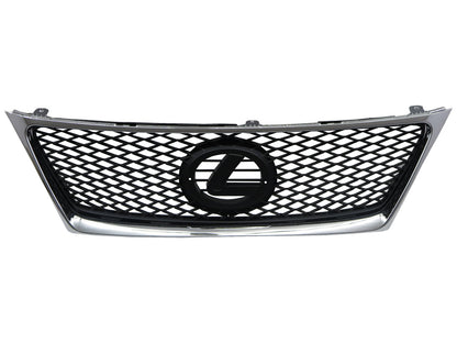 CrazyTheGod IS IS250/IS350/IS220D XE20 Second generation 2005-2008 PRE-FACELIFT Sedan 4D ISF Style GRILLE/GRILL Matt Black V2 for LEXUS