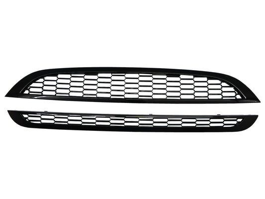 CrazyTheGod MINI COOPER S R50/R52/R53 First generation 2001-2006 Hatchback/Convertible 2D/3D JCW Style GRILLE/GRILL Gloss Black for MINI